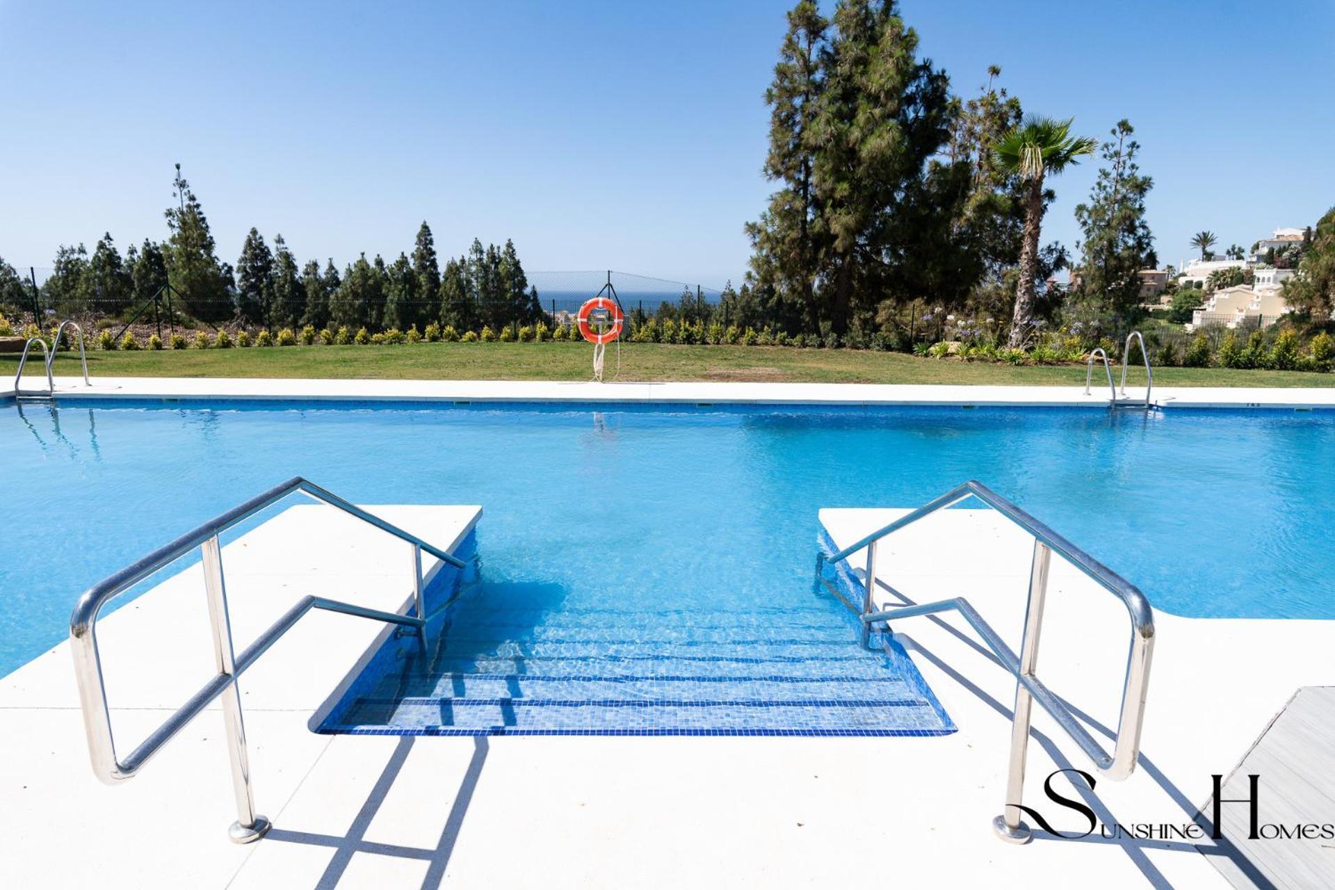 Luxury 2 Bedroom Apartment, Pools, Sauna, Gym & More Mijas Extérieur photo